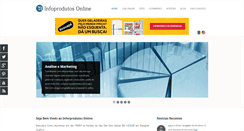 Desktop Screenshot of infoprodutosonline.com